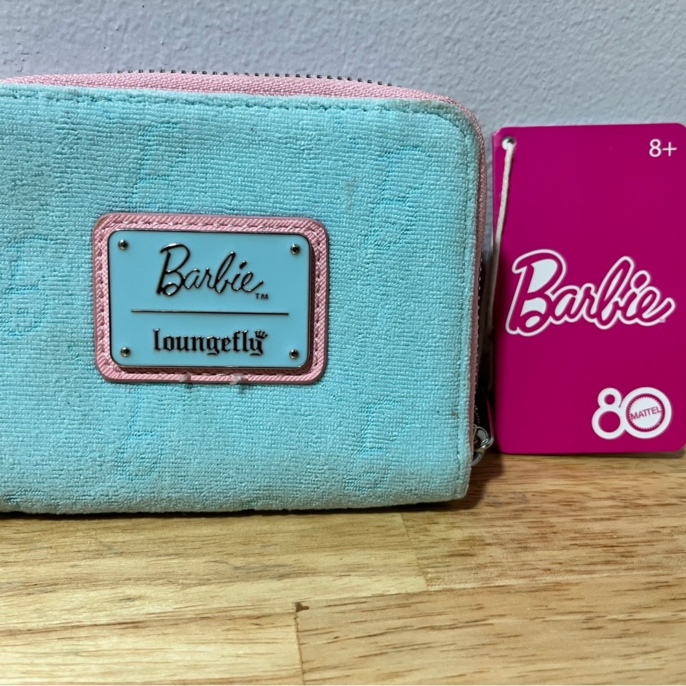 Mattel Barbie Pink and Blue Wallet